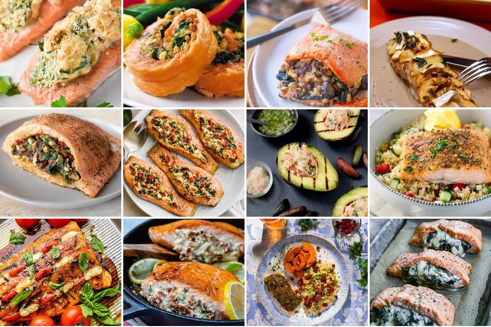 Impressive Stuffed Salmon Recipes Ready in Under 45 Minutes